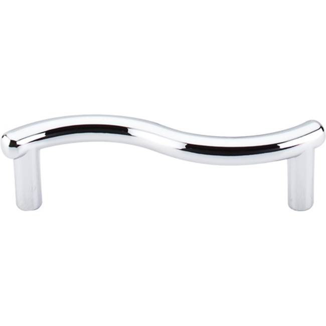 Top Knobs Spiral Pull 3 Inch (c-c) Polished Chrome