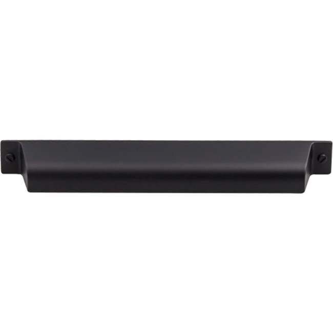 Top Knobs Channing Cup Pull 7 Inch (c-c) Flat Black