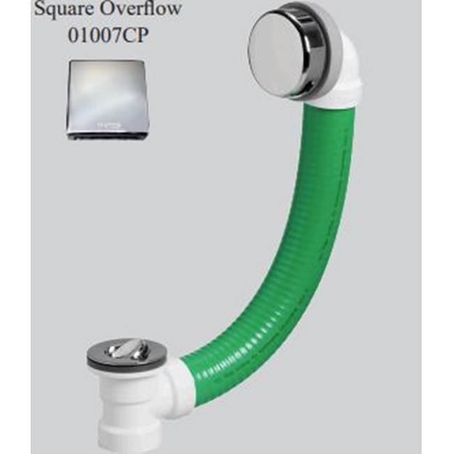 Watco Manufacturing Watcoflex Lift And Turn 21.0-In. Flexible Tubing Sch 40 Pvc White