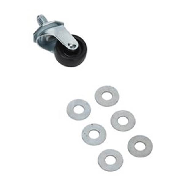 Whirlpool Dryer Caster: 1 Swivel And Locking Caster, Color: Black