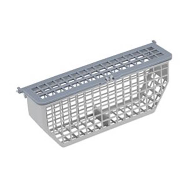 Whirlpool Dish Small Item Basket: 9-In L X 2 1/2-In W X 3 3/4-In D Basket For Small Items, Color: Gray, Pkg: Retail Box