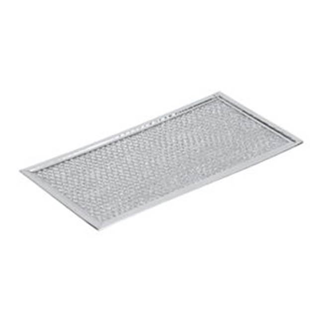 Whirlpool Microwave Filter: Grease, 10 2/4-In W X 6-In, Fits Amana Amv1160Vaw 1.6 Cu Ft Otr Microwave, Color: Silver