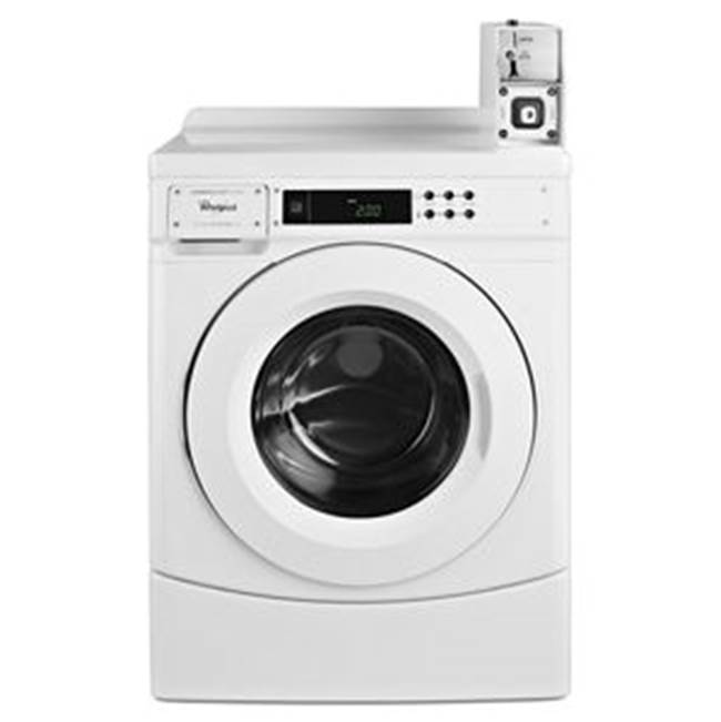 Whirlpool 27'' Commercial High-Efficiency Energy Star-Qualified Front-Load Washer Featuring Factory-Installed Coin Drop With Coin Box