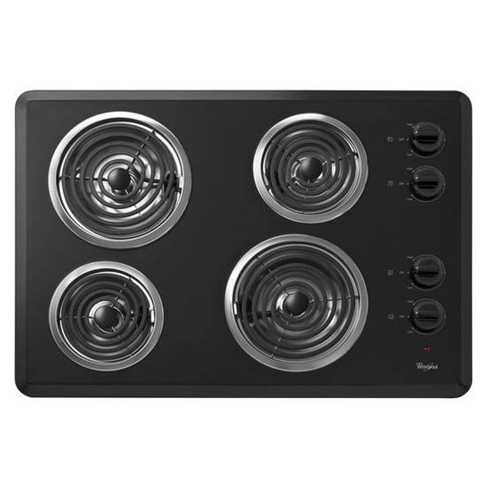Whirlpool Whirlpool® 30'' Electric Cooktop with Dishwasher-Safe Knobs