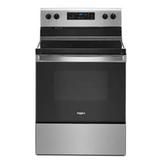 Whirlpool 5.3 Cu Ft Freestanding Electric Range With Adjustable Self-Cleaning