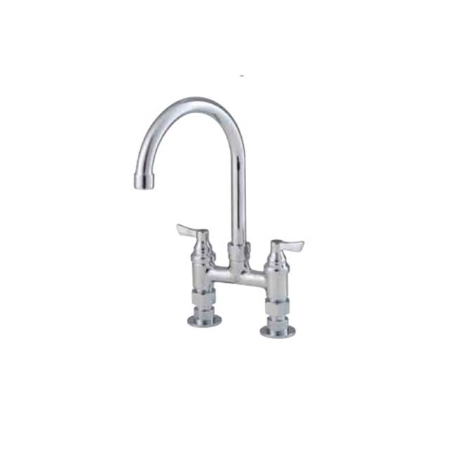 Watts Lead Free Economy 8 In Wall Mount Faucet With 14 In Swivel Spout
