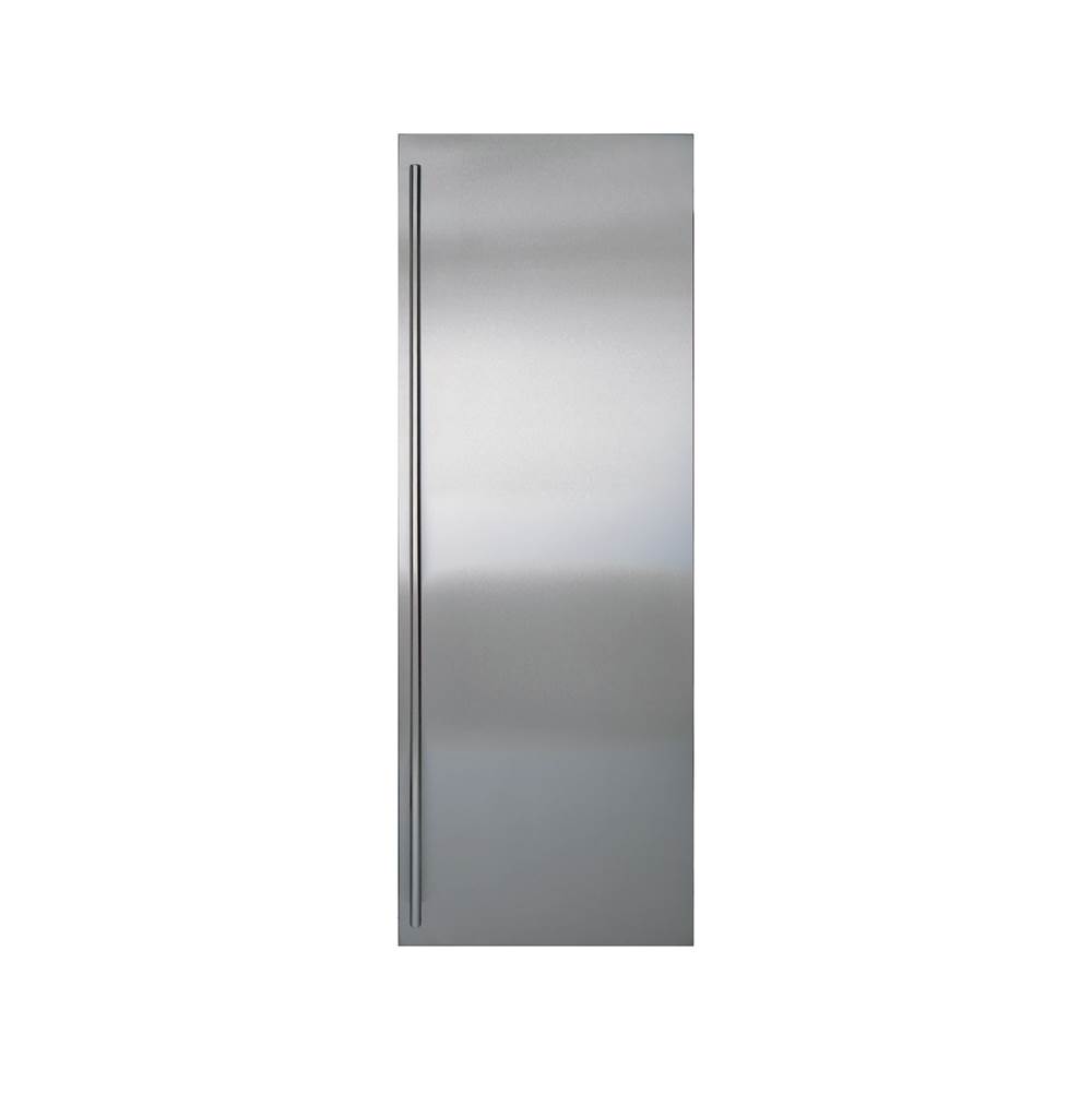 Subzero Classic 48'' Stainless Steel Flush Inset Refrigerator Door Panel With Tubular Han